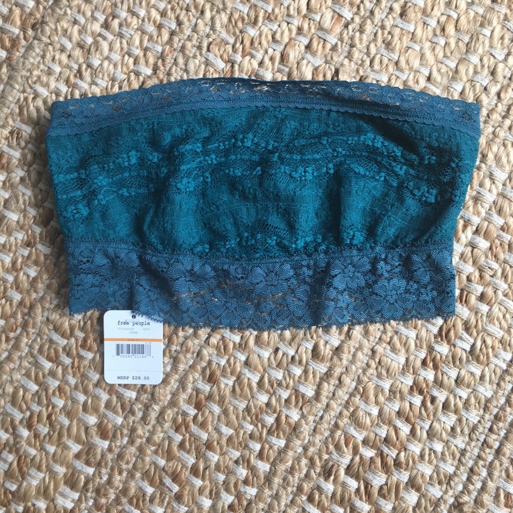 Intimately free people stretch lace bandeau bra